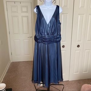 Patra Woman • Chiffon Blue/Gray Dress